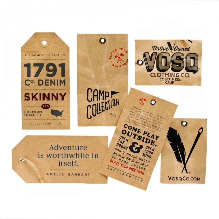 Custom Clothing Hang Tags