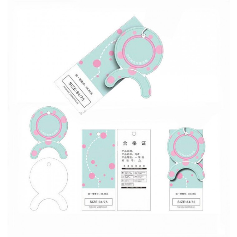 Die Cut Bags Hangs Tags 
