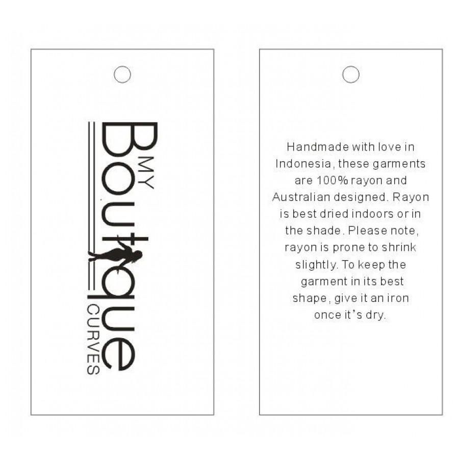 Custom Boutique Tags