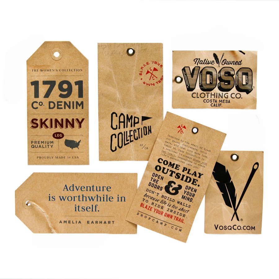 Custom Clothing Hang Tags