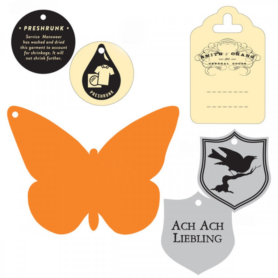 Die Cut Mini Hang Tags