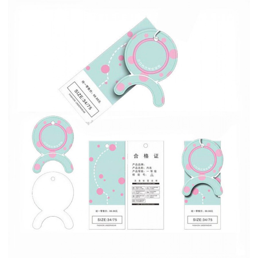 Die Cut Bags Hangs Tags