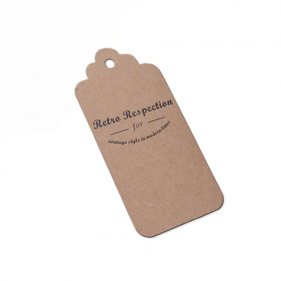 Rectangular Waterproof PVC Hang Tags