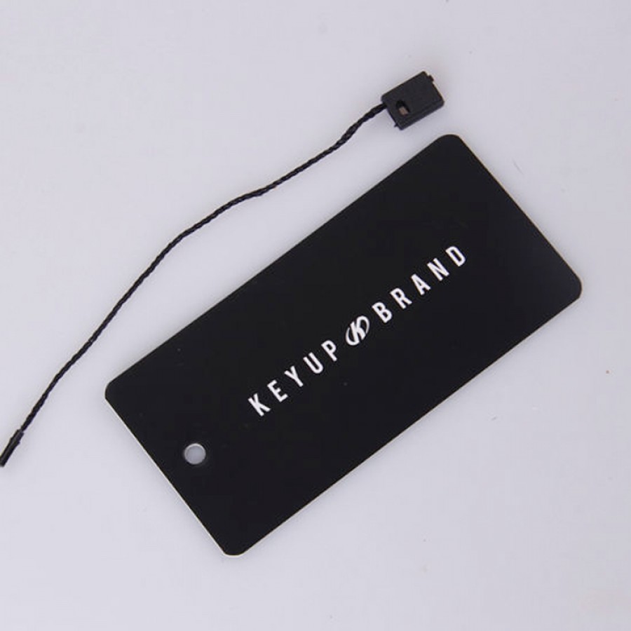 Rectangular Plastic Hang Tags