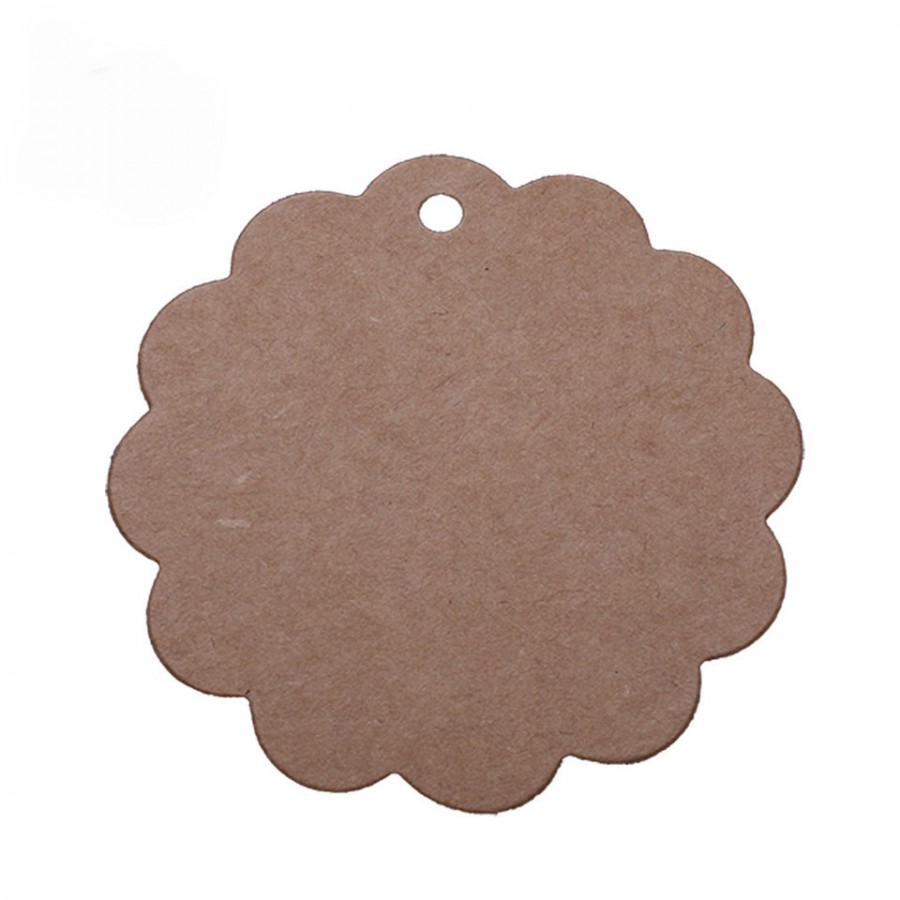 Round Jeans Paper Hang Tags