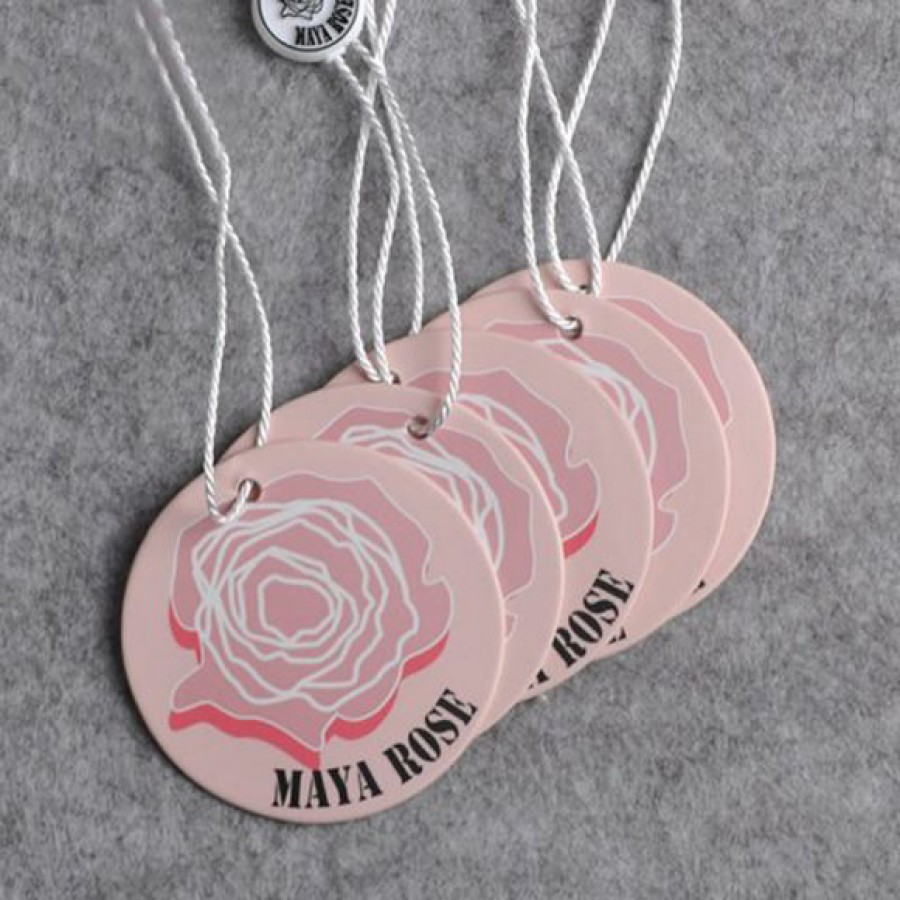 Round Plastic Hang Tags