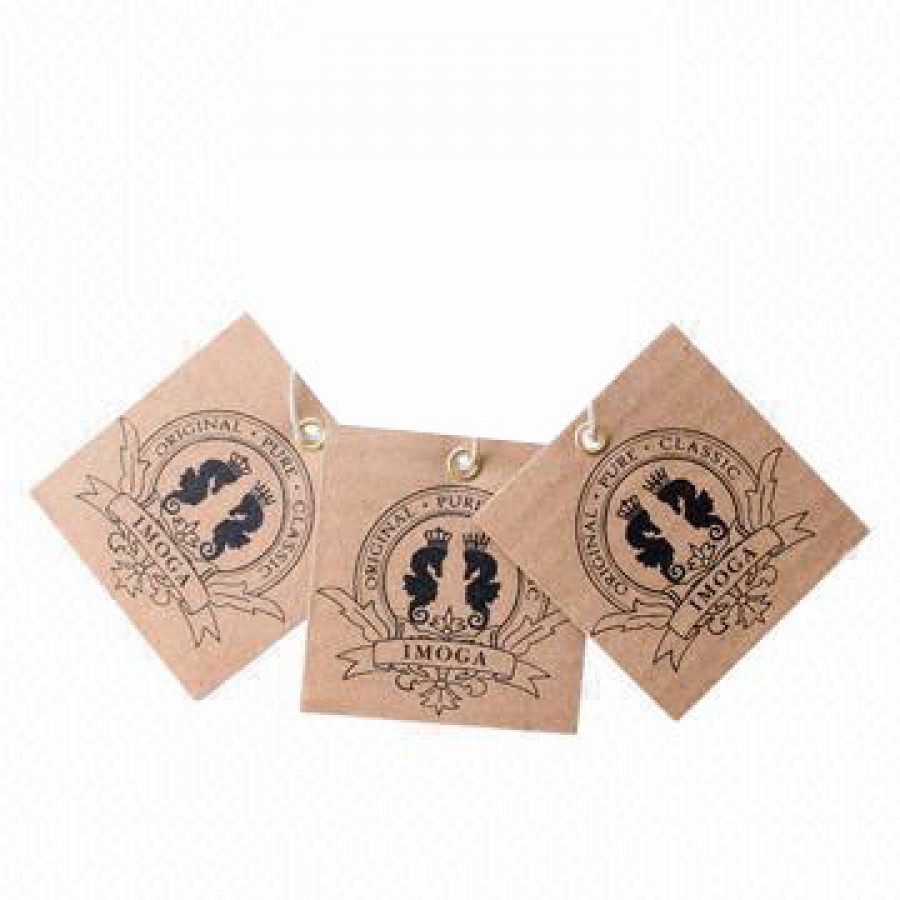 Square Jeans Paper Hang Tags