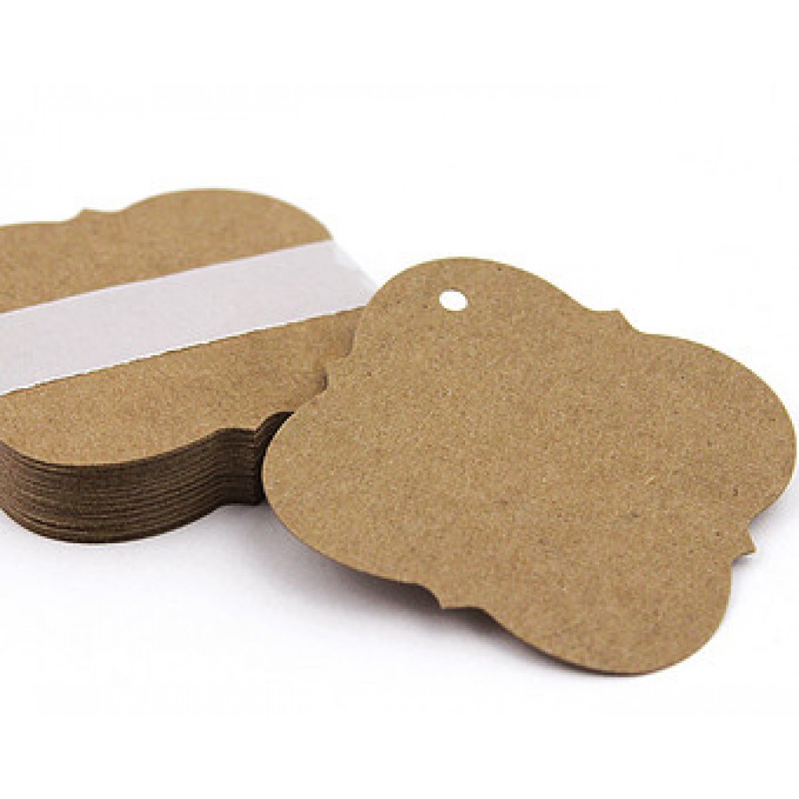 Square Tear Off Tags