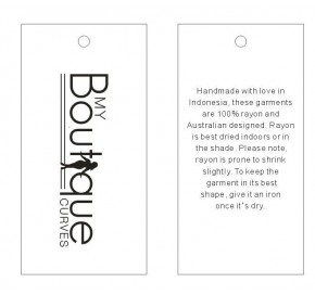 Custom Boutique Tags