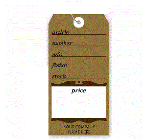 Custom Retail Tags