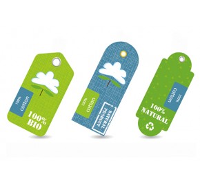 Die Cut Logo Hang Tags