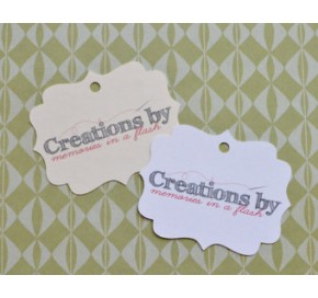 Square Logo Hang Tags 