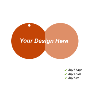 Custom Standard Fold Over Tags