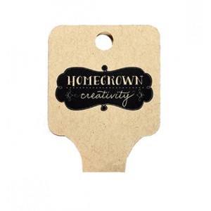 Die Cut Classic Fold Over Tags