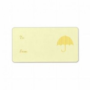 Rectangular Umbrella Hang Tags