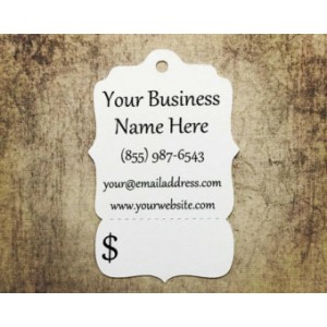 Rectangular Tear Off Tags