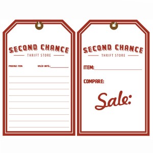 Rectangular Sale Hang Tags