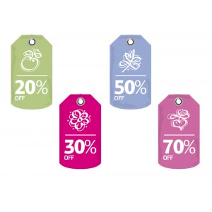 Die Cut Retail Tags