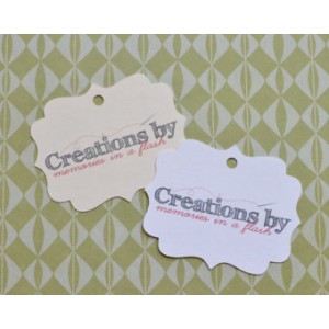 Square Logo Hang Tags