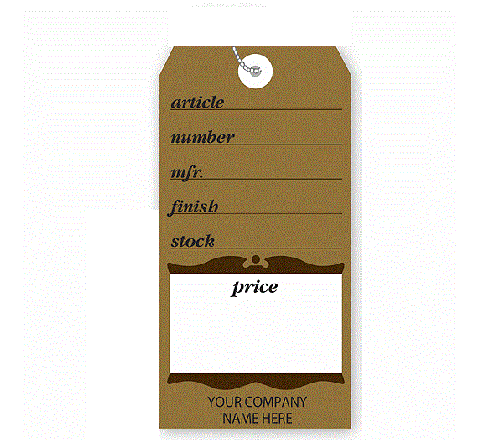 Custom Retail Tags