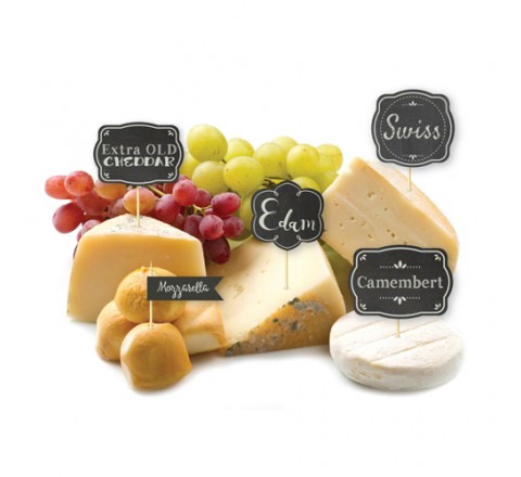 Die Cut Cheese Hang Tags