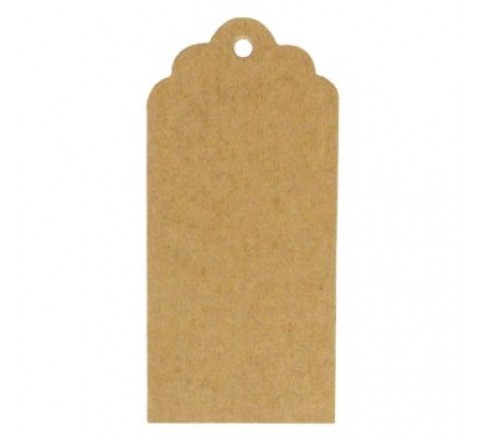 Die Cut Kraft Paper Hang Tags