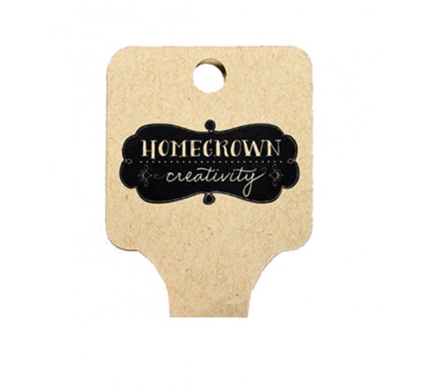 Die Cut Classic Fold Over Tags