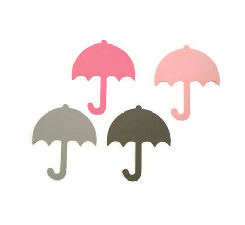 Die Cut Umbrella Hang Tags