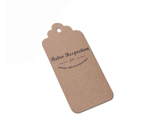 Rectangular Waterproof PVC Hang Tags