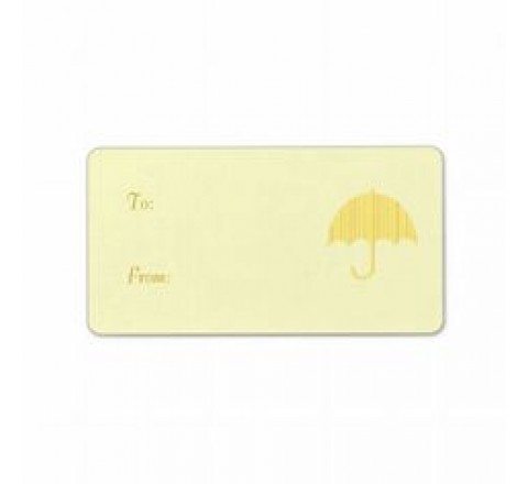 Rectangular Umbrella Hang Tags