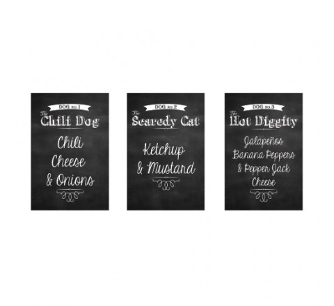 Rectangular Cheese Hang Tags