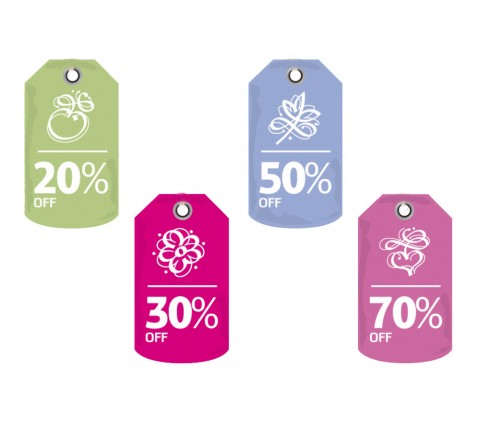 Die Cut Retail Tags