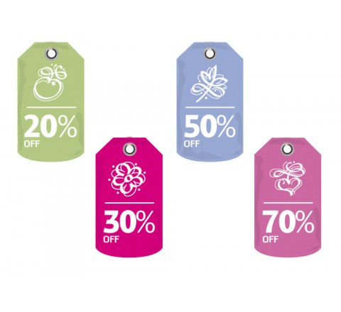 Die Cut Retail Tags