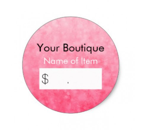 Round Retail Tags