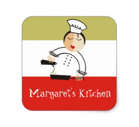 Square Kitchen Supplies Tags