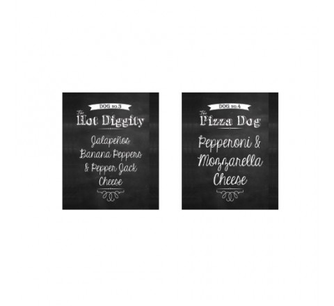 Square Cheese Hang Tags