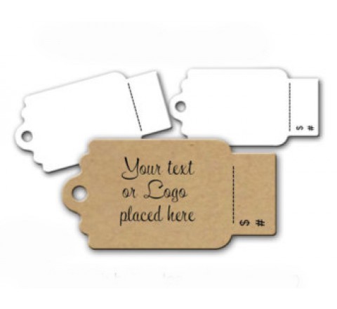 Die Cut Tear Off Tags